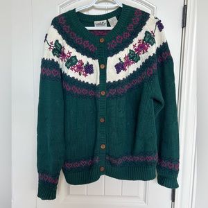 Vintage Northern Reflections cotton sweater